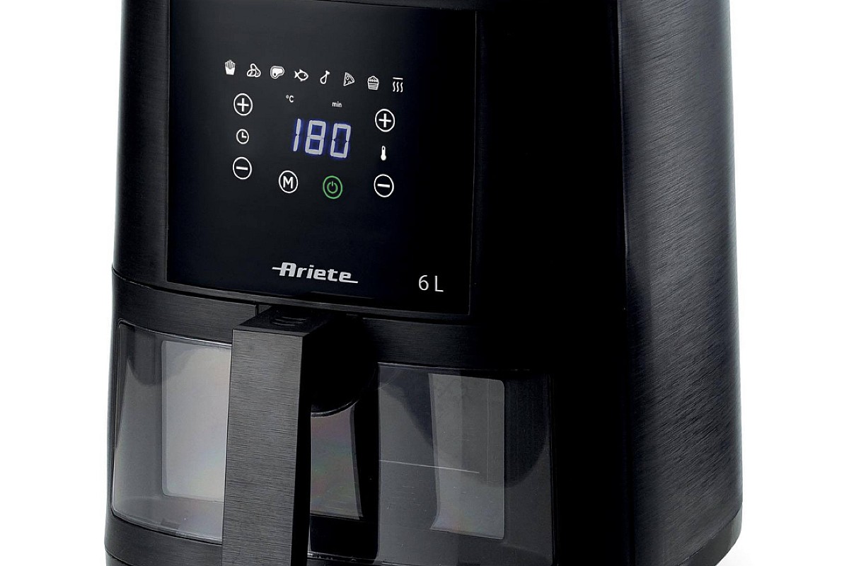 FREIDORA AIR FRYER 6L TAPA TRASPARENTE ARIETE 929-896