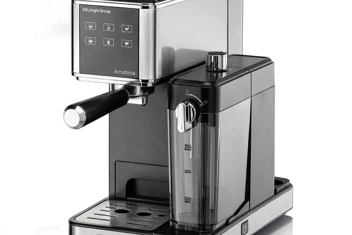 CAFETERA AMETISTA ESPRESSO CAPUCCINO INOX ARIETE BY DELONGHI GROUP 929-919 