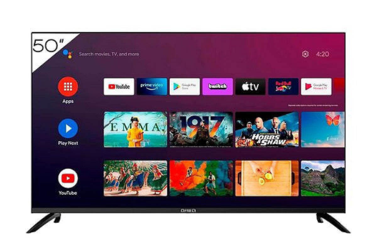 TELEVISOR AIWA AW-50B4K D-ISDB-T SMART 4K UHD C/DOLBY HDMI/USB/VGA/AUDIO IN/RMS