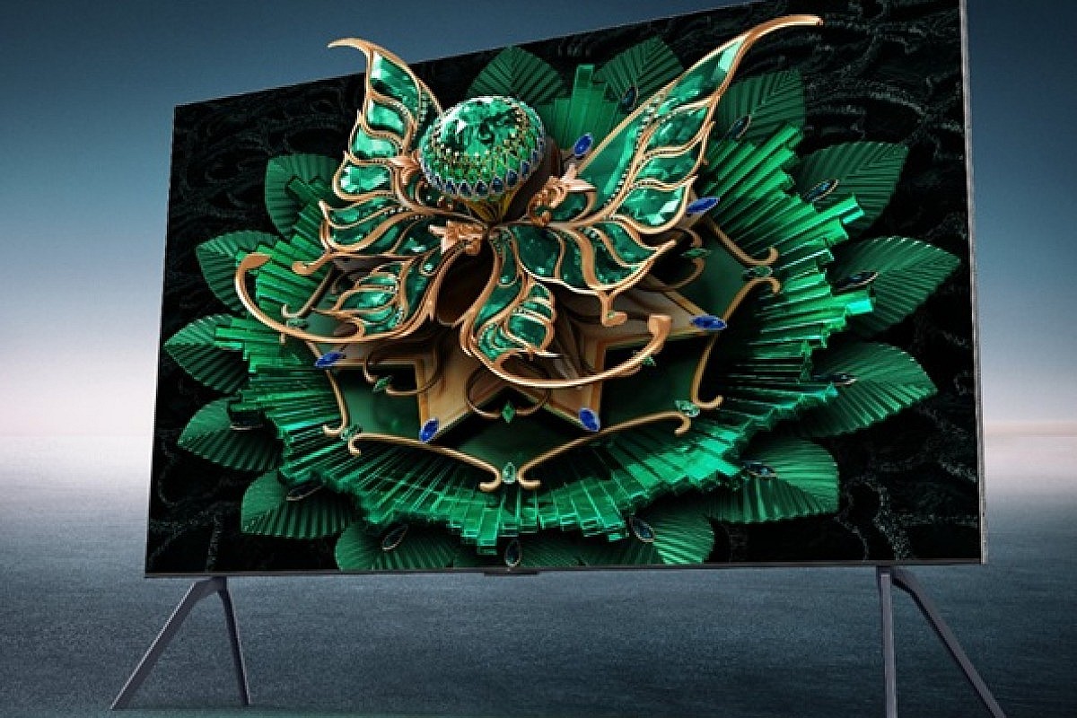 SMART TV TCL 115 115C7K GOOGLE TV 4K QD MINILED HDR FRAMELESS