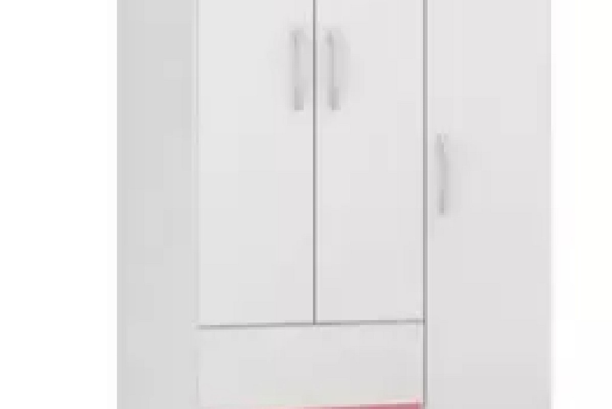 ROPERO 3PTZ WIND BL-BL/ROSA