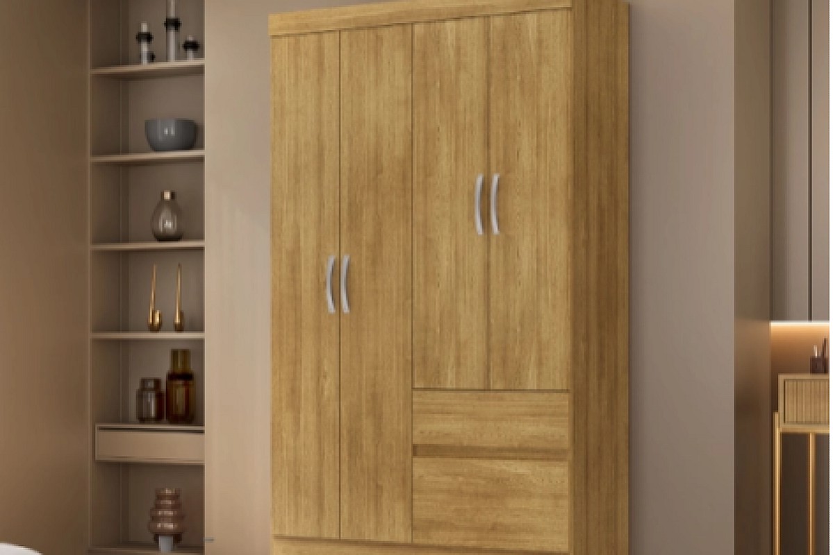 ROPERO ENZO 4PTZ 2CAJ NATURE (VILARICA)