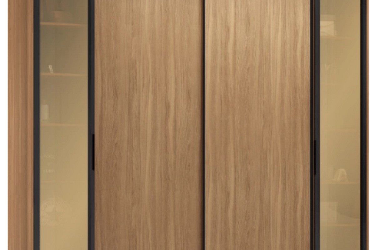 ROPERO LAREDO MOVELMAX 4 PUERTAS 2 CORREDIZAS AMENDOLA TOUCH/NUDE PRIME TX/FLEX