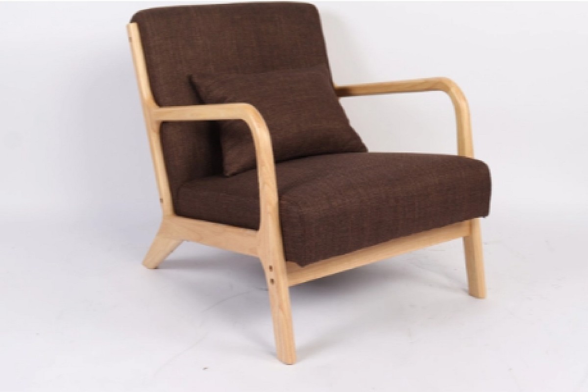 POLTRONA ANJI NATURE/MARRON G801 (MOVELMAX)