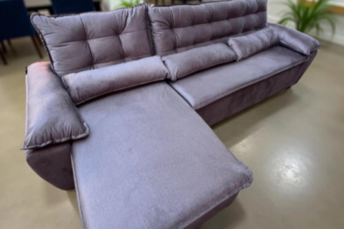 SOFA YERUTI 2 CHAISE MALY 206 GRIS (MOVELMAX)