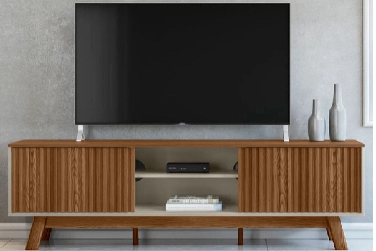 RACK SAN FRANCISCO FREIJO/OFF WHITE (LINEABRASIL)